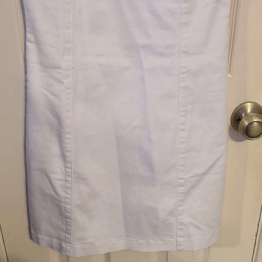 Level 99 White Sleeveless Mini Dress - Picture 4 of 5
